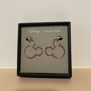 Disney X Baublebar Pink Mickey Mouse Earrings